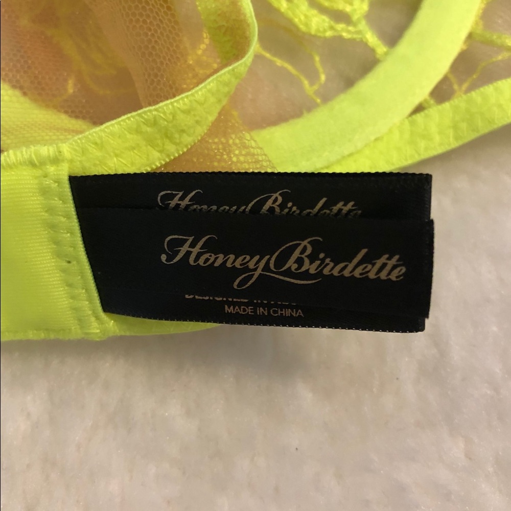 Honey Birdette | Lyndl Neon Bra - Picture 11 of 12